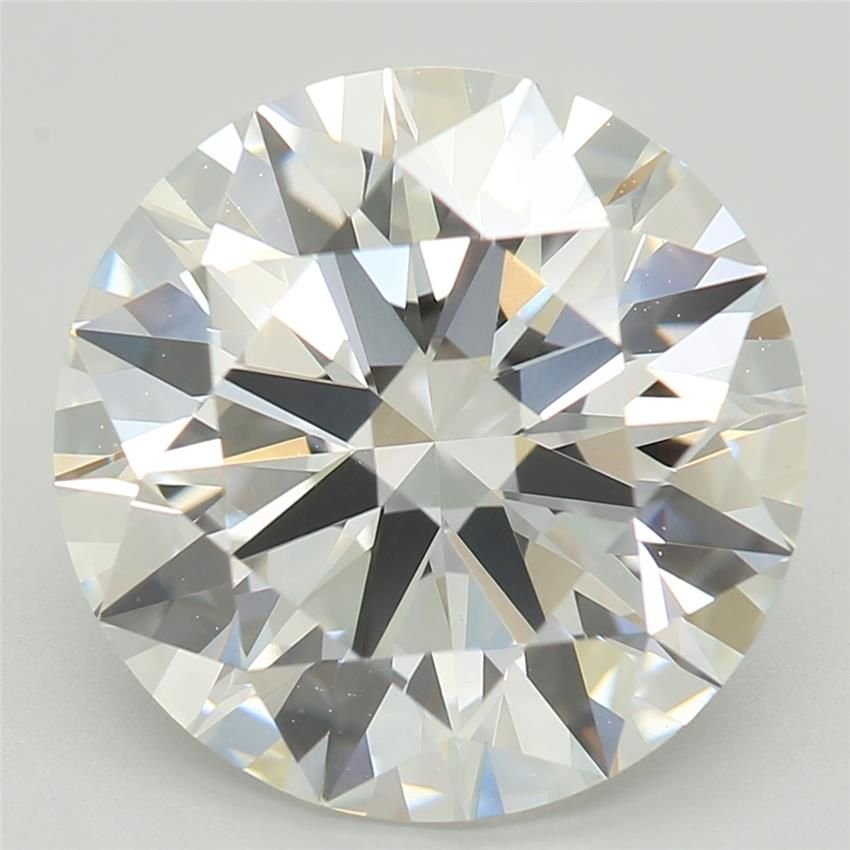 4.05ct F VVS2 Rare Carat Ideal Cut Round Lab Grown Diamond