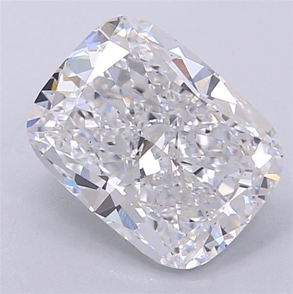 2.04ct E VS1 Rare Carat Ideal Cut Cushion Lab Grown Diamond