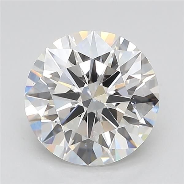 2.06ct D VS1 Rare Carat Ideal Cut Round Lab Grown Diamond