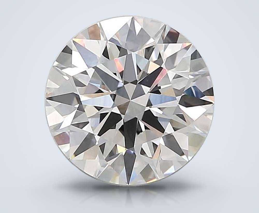 4.06 Carat Round Lab Diamond