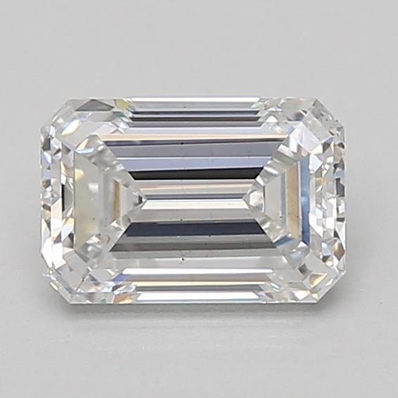1.27ct D VS2 Rare Carat Ideal Cut Emerald Lab Grown Diamond