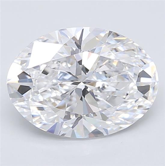 1.63ct D VVS2 Rare Carat Ideal Cut Oval Lab Grown Diamond