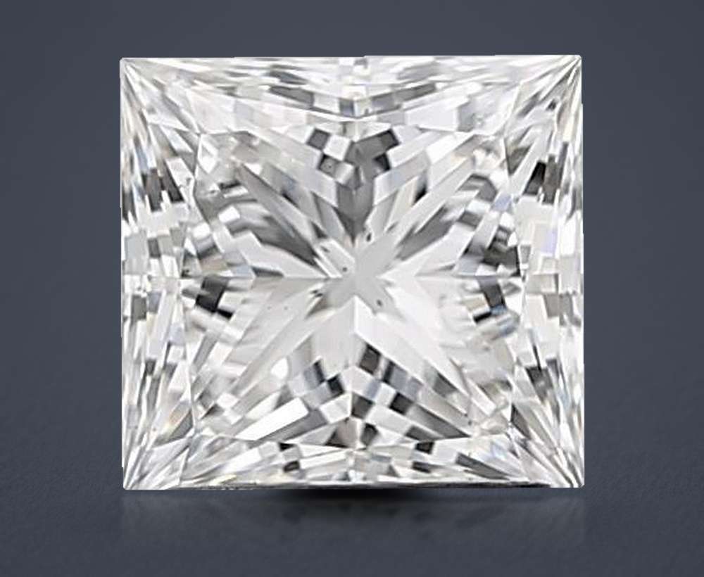 1.52 Carat Princess Lab Diamond