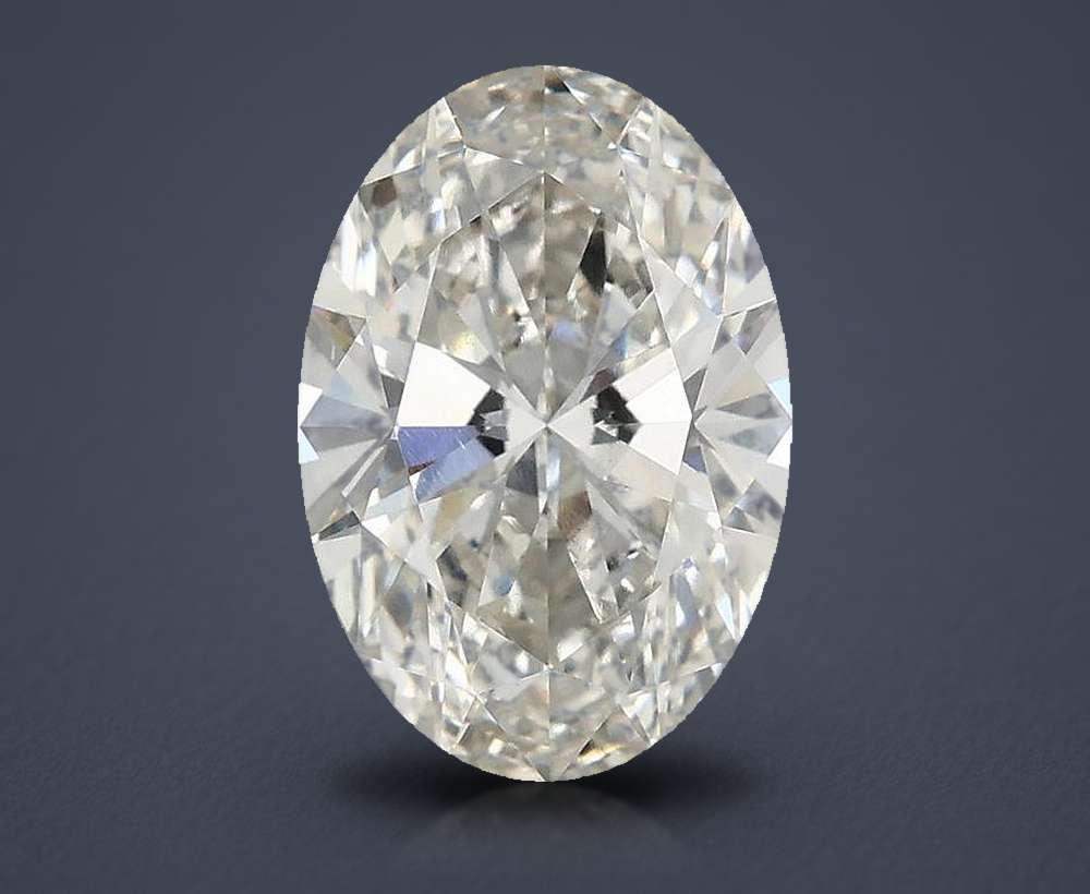 3.02 Carat Oval Lab Diamond
