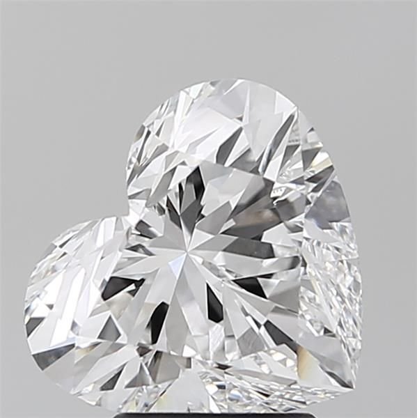 3.05ct D VVS2 Rare Carat Ideal Cut Heart Lab Grown Diamond