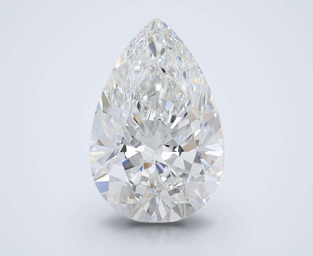 10.09 Carat Pear Lab Diamond