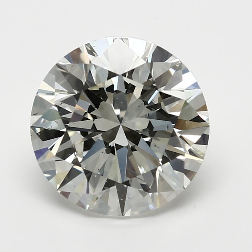 2.01ct K SI2 Rare Carat Ideal Cut Round Diamond