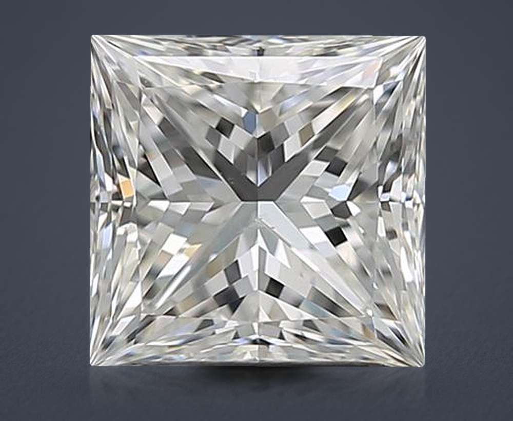 1.70 Carat Princess Natural Diamond