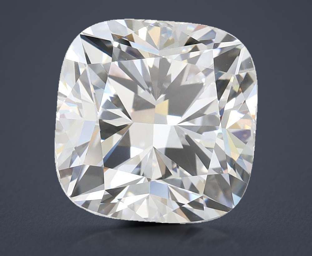 3.65 Carat Cushion Lab Diamond