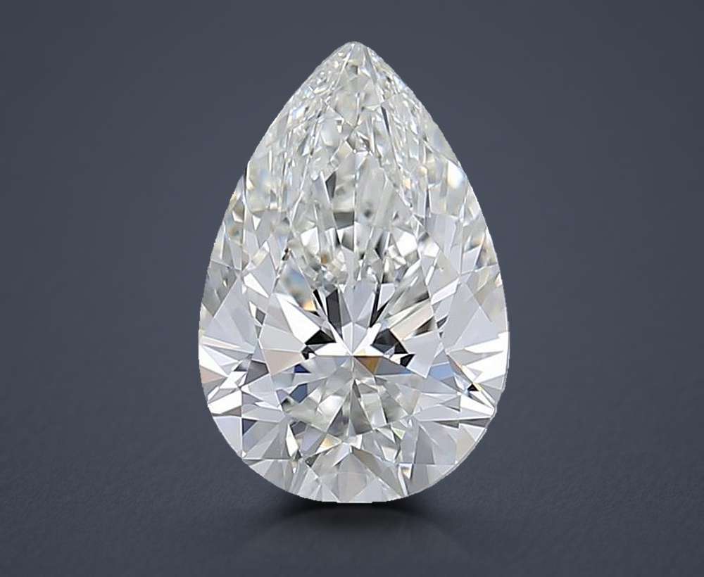 2.25 Carat Pear Lab Diamond
