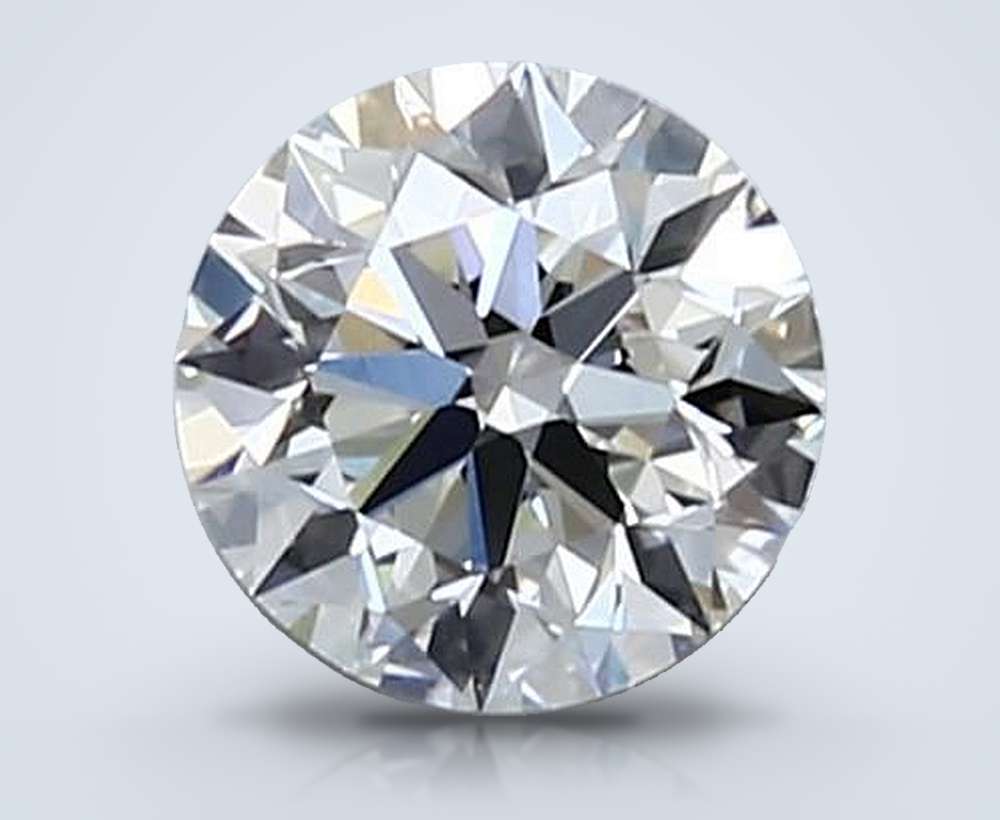 0.66 Carat Round Natural Diamond