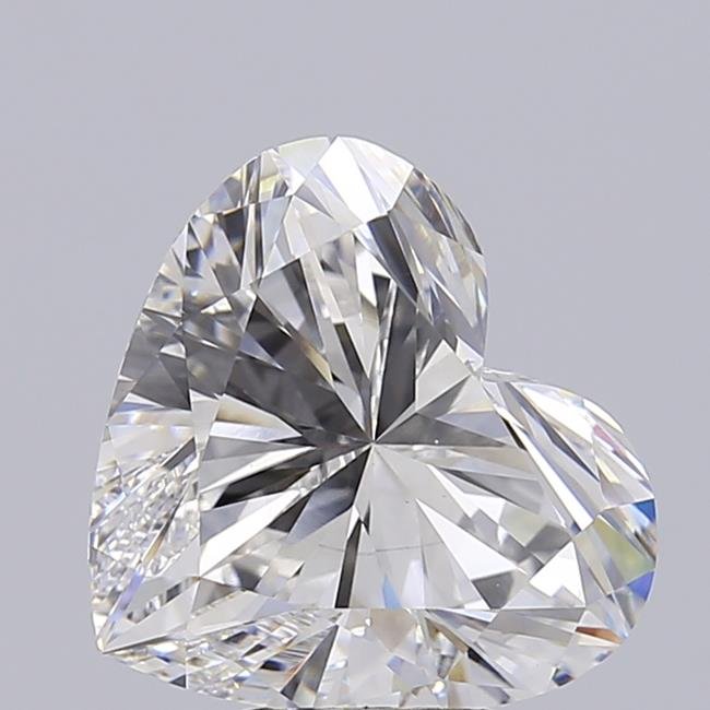 6.51ct E VS1 Good Cut Heart Lab Grown Diamond