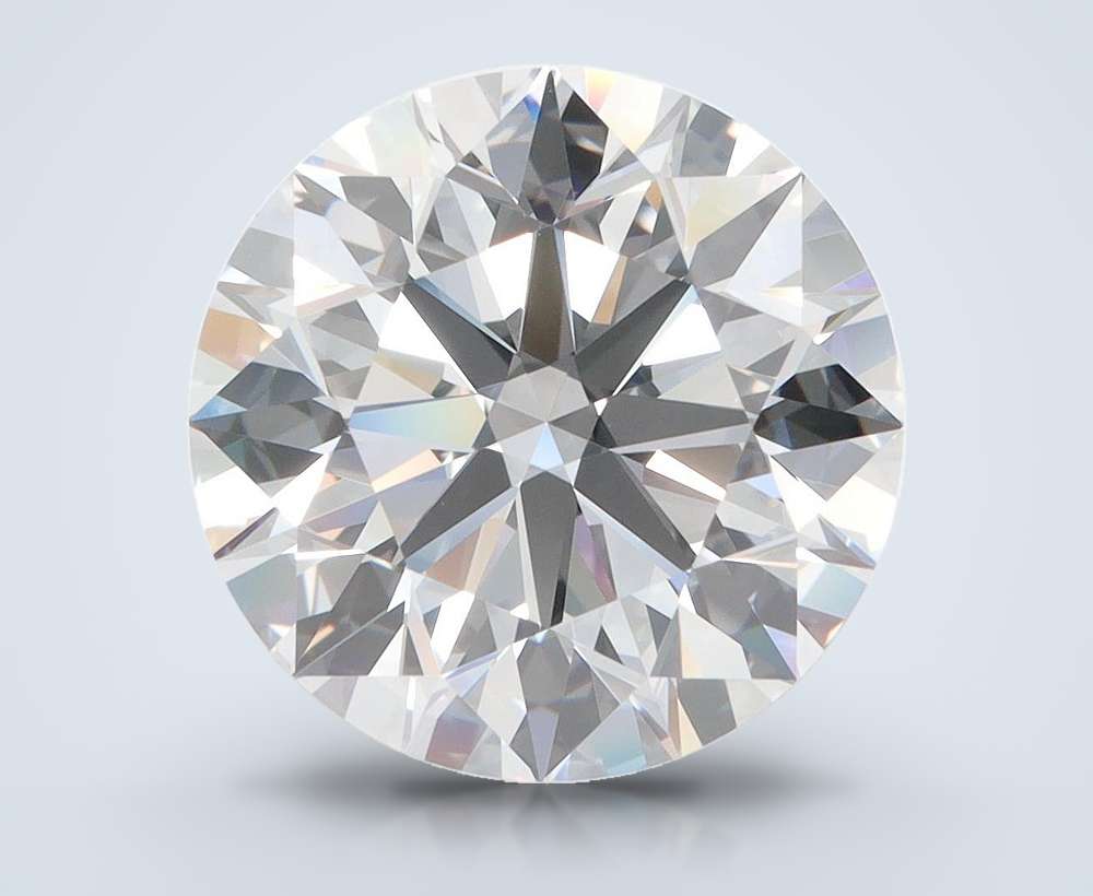 6.01 Carat Round Lab Diamond