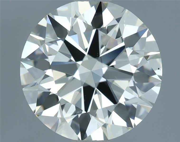 2.19ct J VS2 Rare Carat Ideal Cut Round Diamond