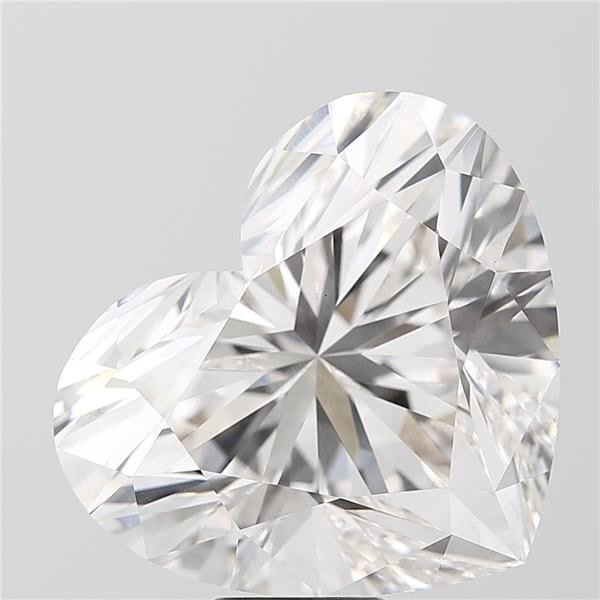 20.11ct G VS1 Rare Carat Ideal Cut Heart Lab Grown Diamond