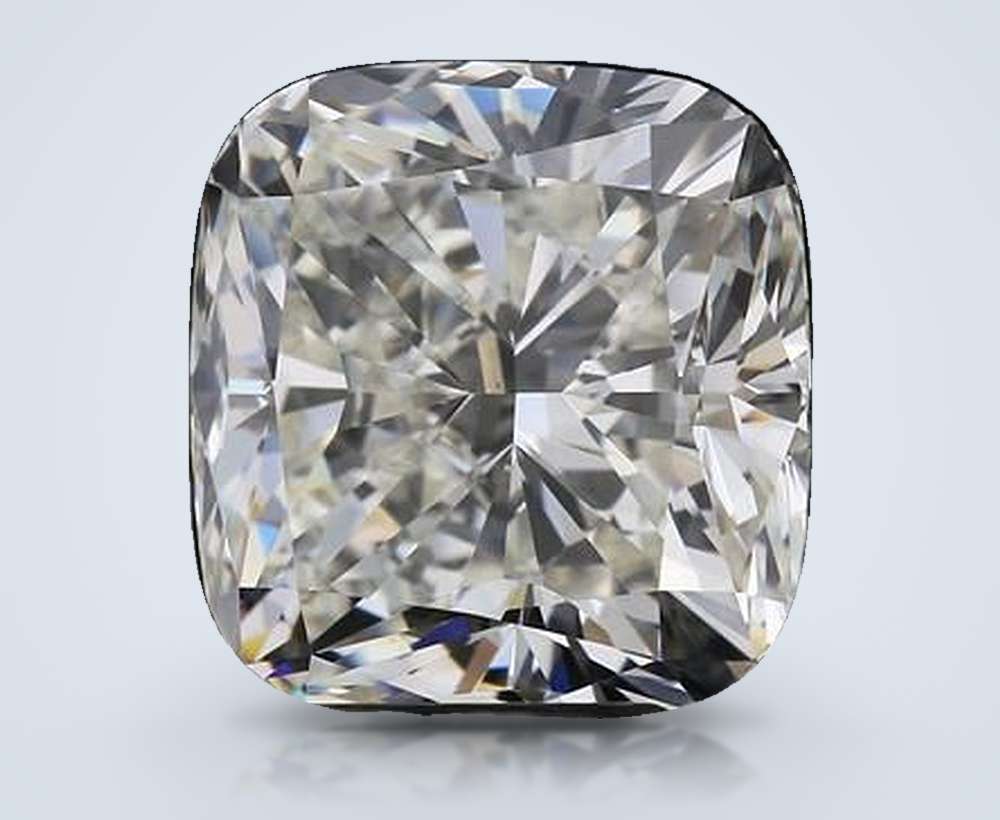 4.57 Carat Cushion Natural Diamond