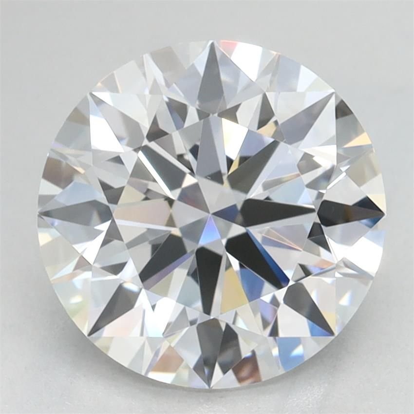 2.59ct D IF Rare Carat Ideal Cut Round Lab Grown Diamond