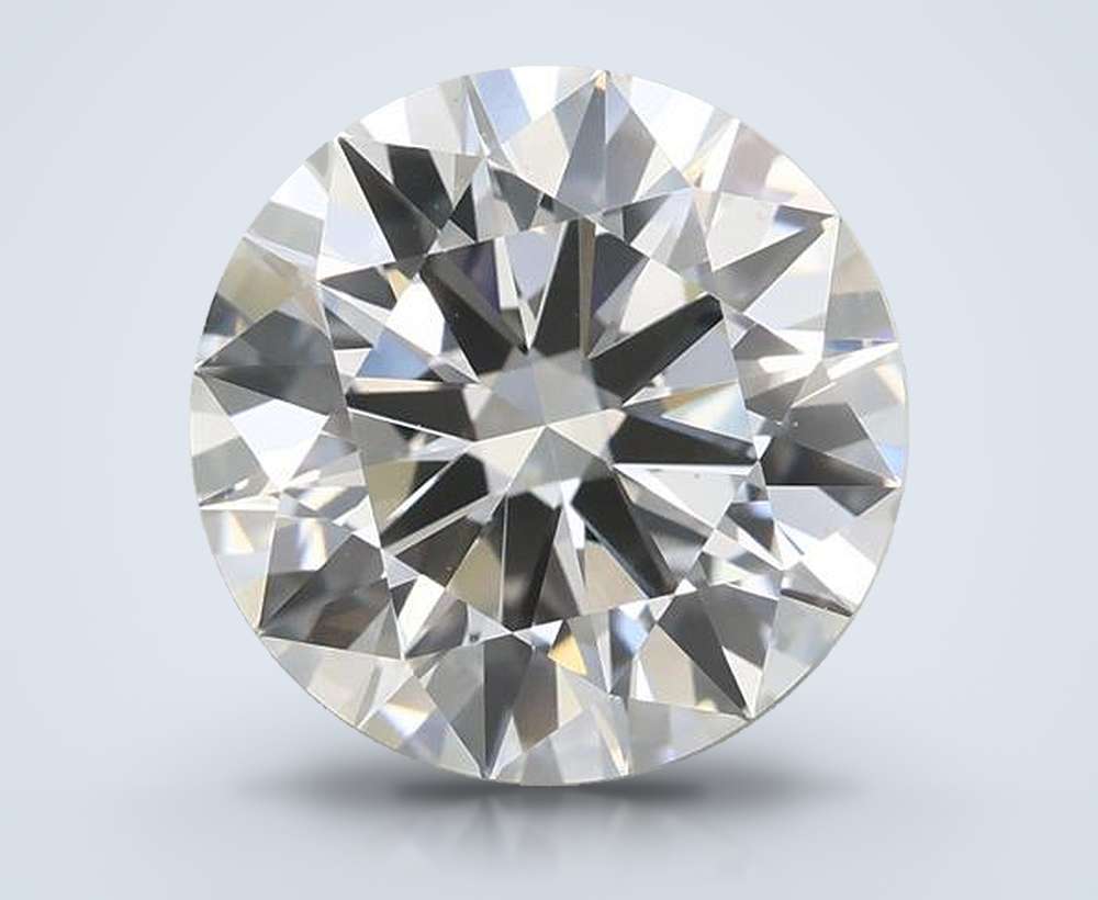 4.02 Carat Round Lab Diamond
