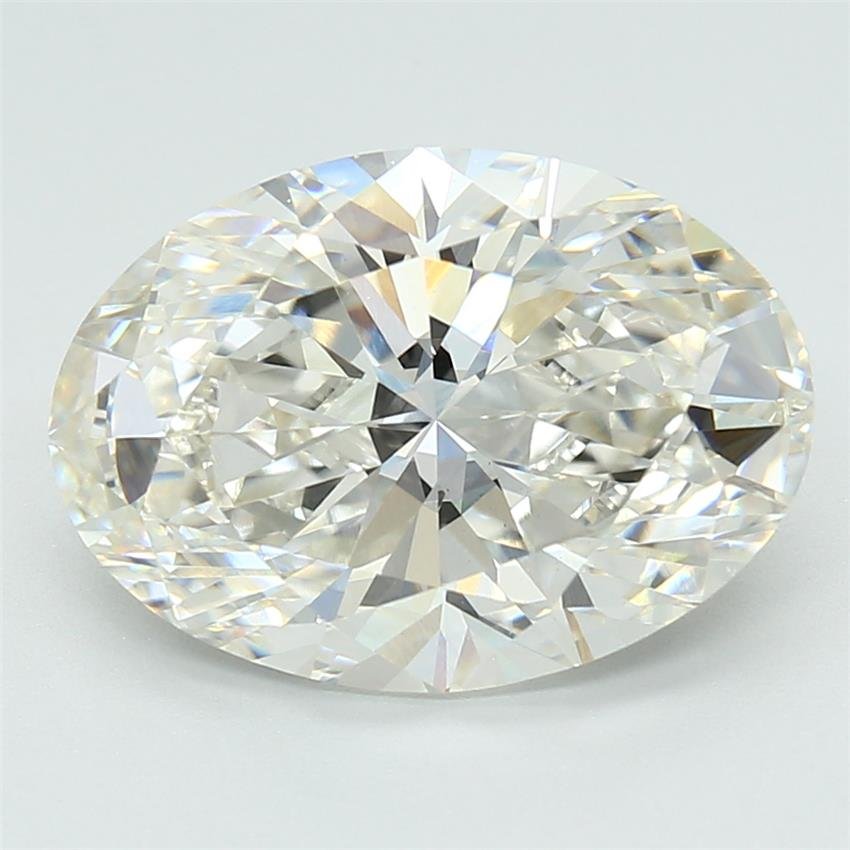 4.60ct G VS1 Rare Carat Ideal Cut Oval Lab Grown Diamond