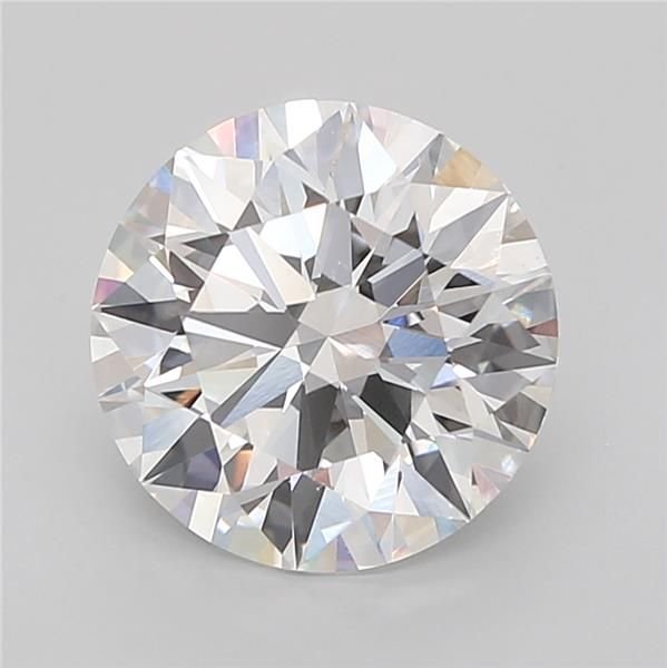 4.05ct E VVS2 Rare Carat Ideal Cut Round Lab Grown Diamond