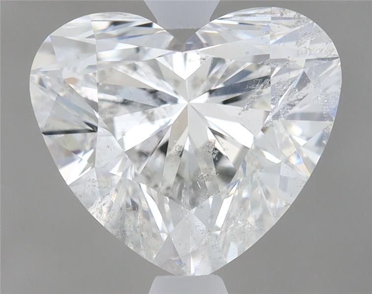 2.39ct G SI2 Rare Carat Ideal Cut Heart Diamond