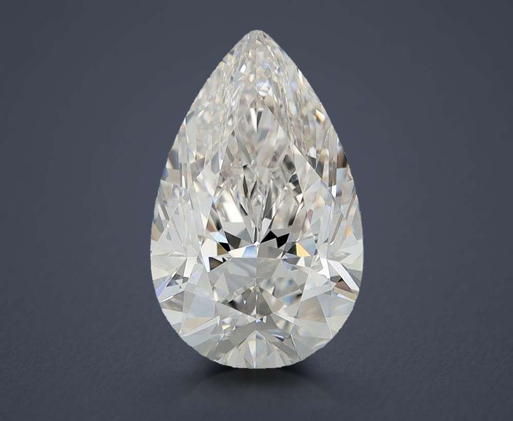 2.33 Carat Pear Natural Diamond