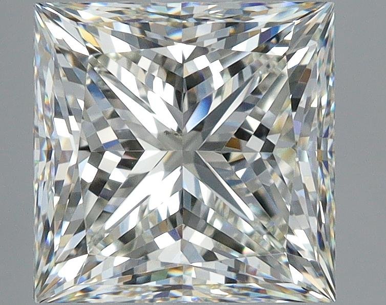 2.81ct K VS2 Rare Carat Ideal Cut Princess Diamond