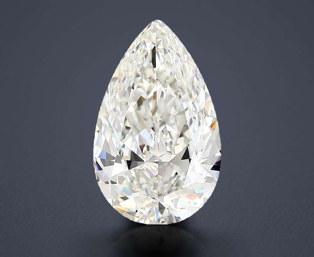 3.19 Carat Pear Natural Diamond