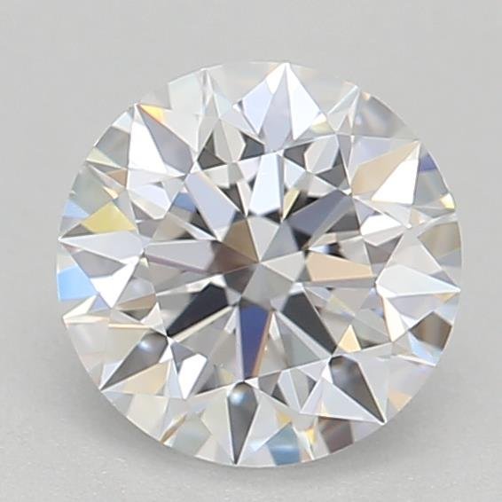 0.59ct D VVS2 Rare Carat Ideal Cut Round Lab Grown Diamond