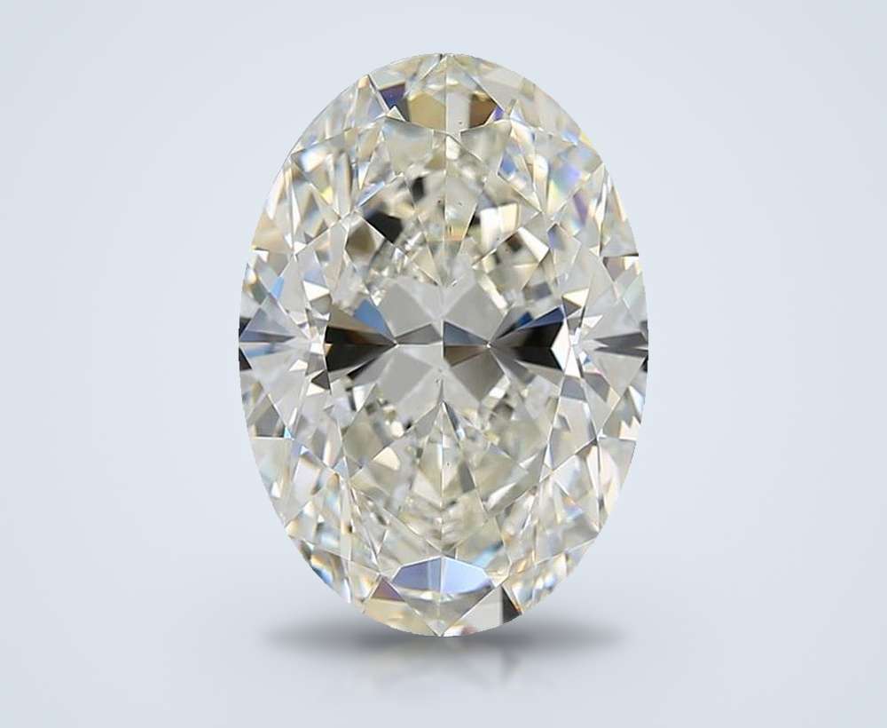 5.07 Carat Oval Natural Diamond