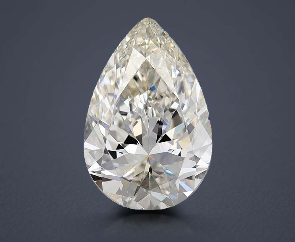 1.53 Carat Pear Natural Diamond