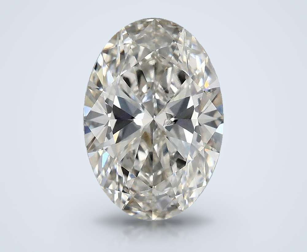 2.82 Carat Oval Lab Diamond