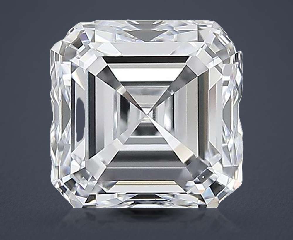 3.14 Carat Asscher Lab Diamond