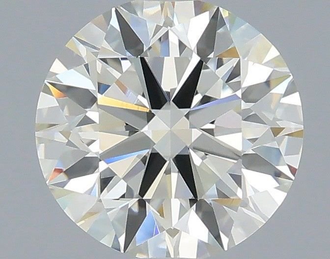 1.70ct J IF Rare Carat Ideal Cut Round Diamond