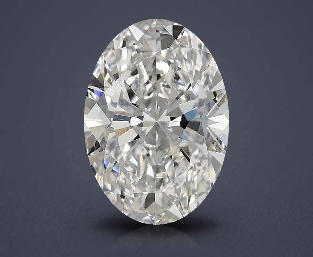 1.60 Carat Oval Lab Diamond