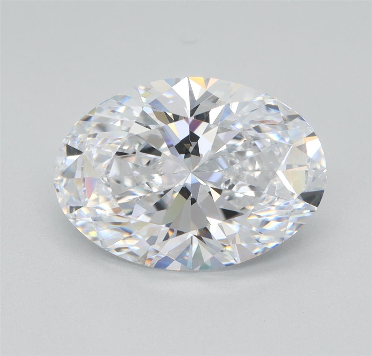 2.55ct D VS2 Rare Carat Ideal Cut Oval Lab Grown Diamond