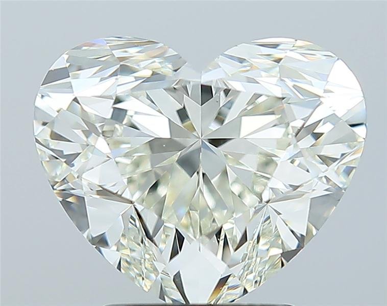 3.02ct I VS1 Rare Carat Ideal Cut Heart Diamond