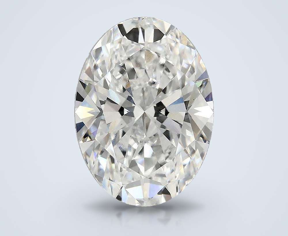 4.82 Carat Oval Lab Diamond