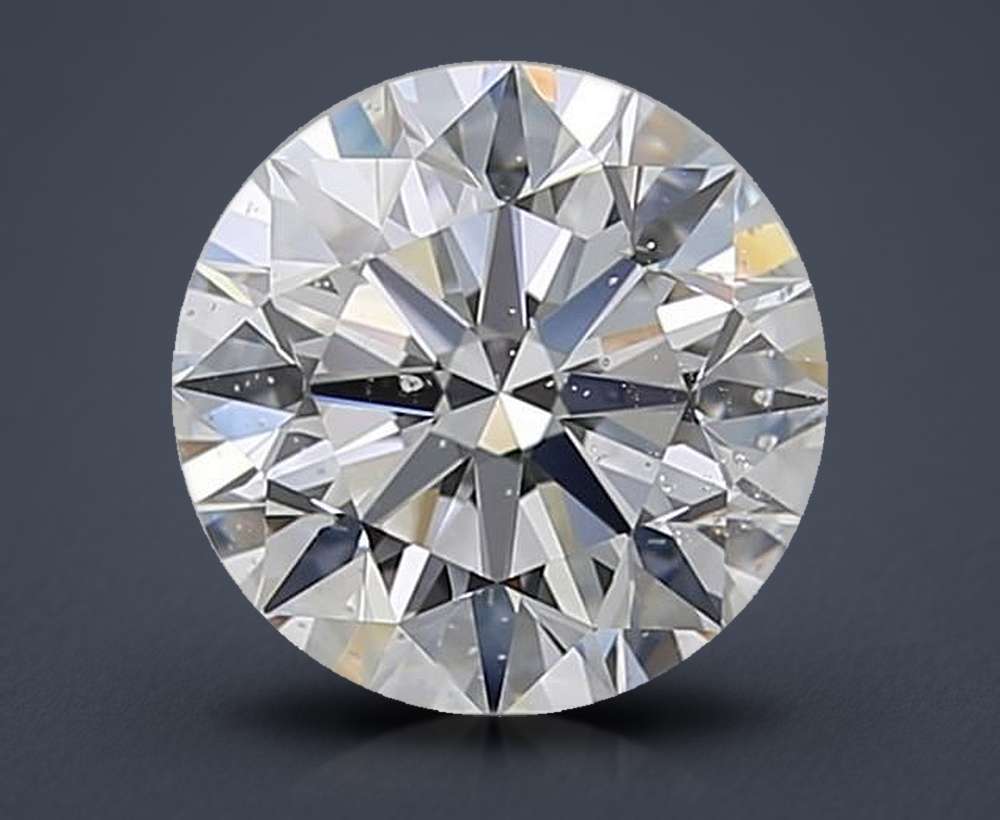 2.50 Carat Round Natural Diamond