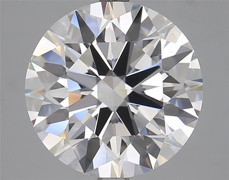 5.68ct D VS1 Rare Carat Ideal Cut Round Lab Grown Diamond