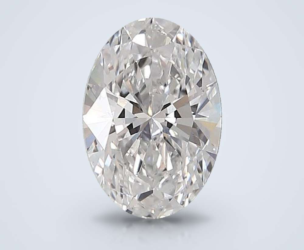 1.54 Carat Oval Lab Diamond