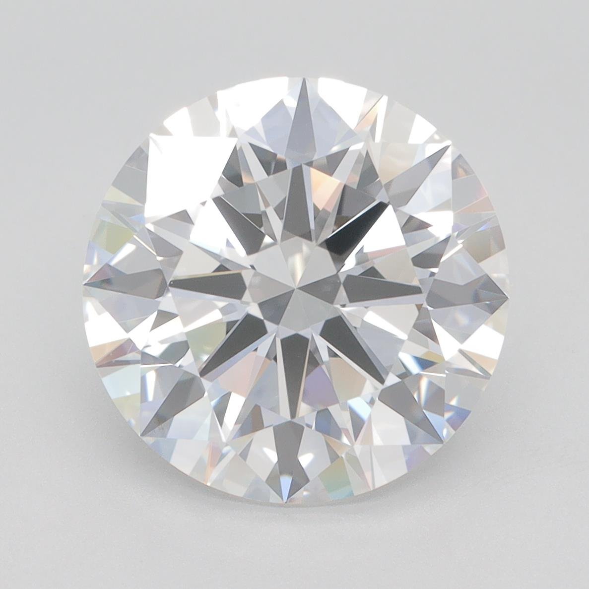 5.33ct G IF Rare Carat Ideal Cut Round Lab Grown Diamond