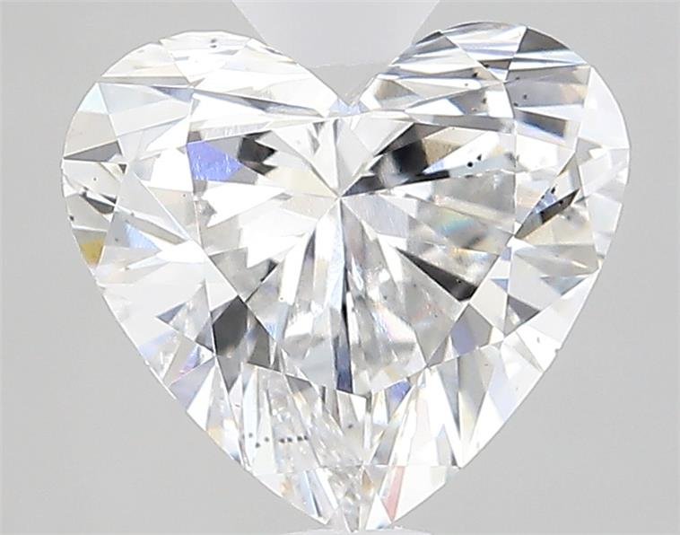 2.82ct F SI1 Rare Carat Ideal Cut Heart Lab Grown Diamond