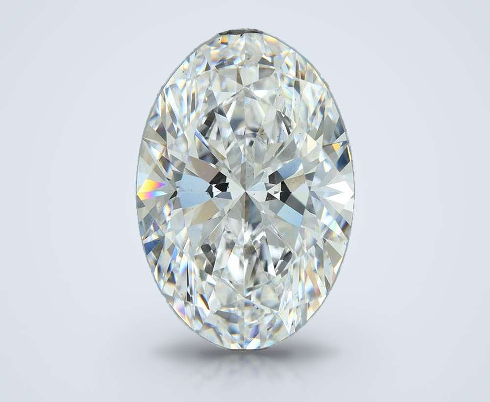 8.61 Carat Oval Lab Diamond