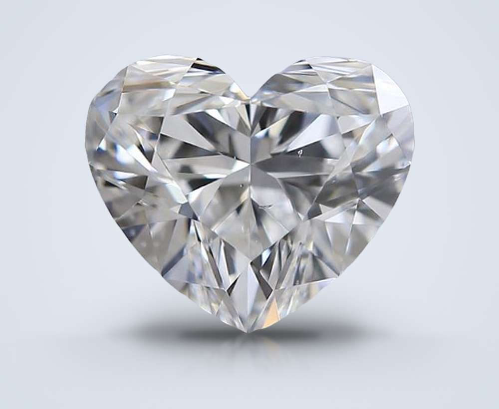 0.81 Carat Heart Natural Diamond