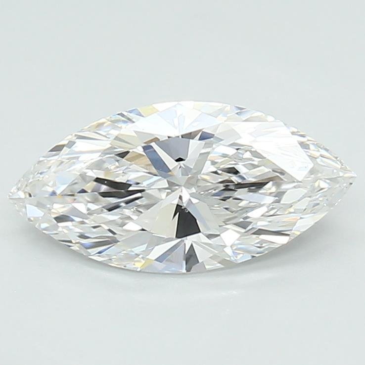 1.06ct D VVS2 Rare Carat Ideal Cut Marquise Lab Grown Diamond