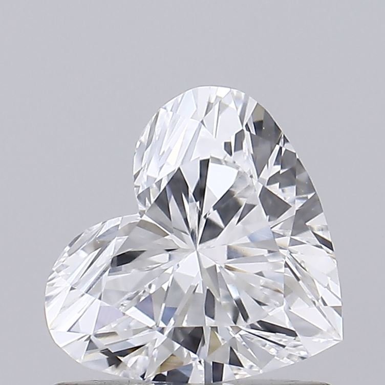 0.78ct D VS1 Rare Carat Ideal Cut Heart Lab Grown Diamond