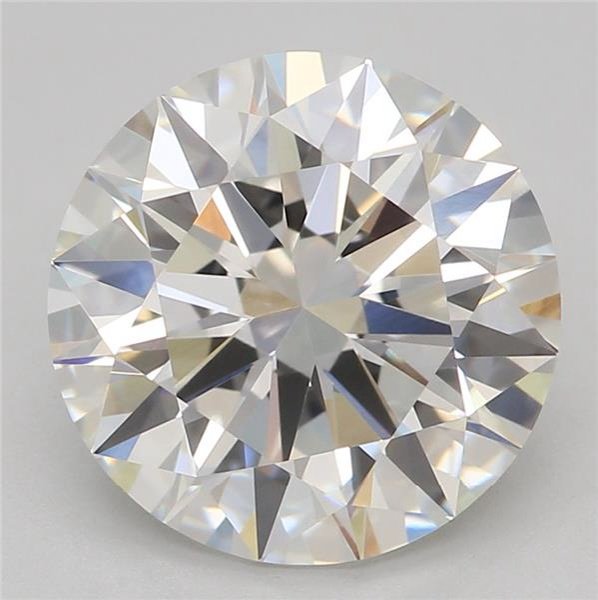 2.48ct F VVS2 Rare Carat Ideal Cut Round Lab Grown Diamond