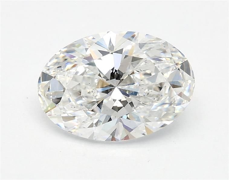 1.05ct E VS2 Rare Carat Ideal Cut Oval Lab Grown Diamond