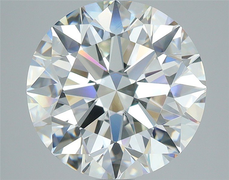 3.01ct J VVS2 Rare Carat Ideal Cut Round Diamond